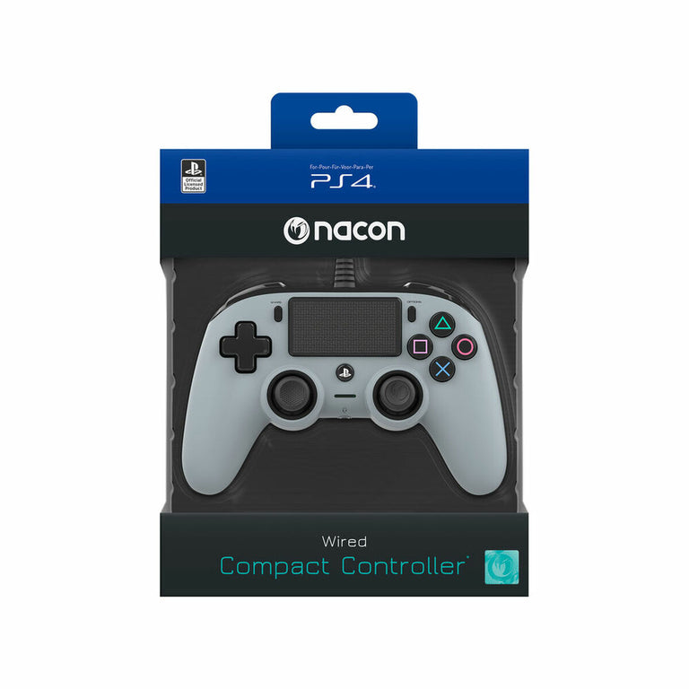 Nacon PS4OFCPADGREY Gaming-Controller