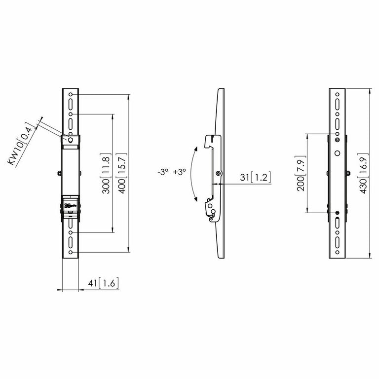 Soporte ajustable Vogel's PFS 3304