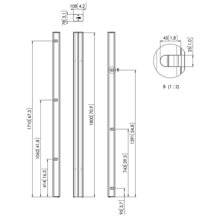 Tubo Conector Vogel's PUC 2718 180 cm