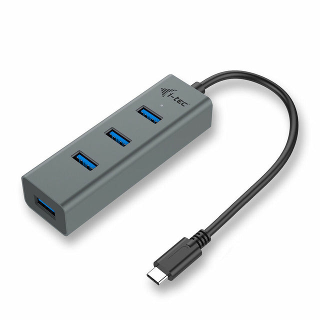 USB-Hub i-Tec C31HUBMETAL403 USB x 4 Grau