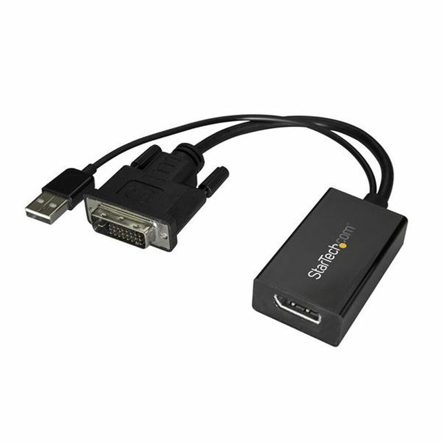 DisplayPort-zu-DVI-Adapter Startech DVI2DP2 Schwarz