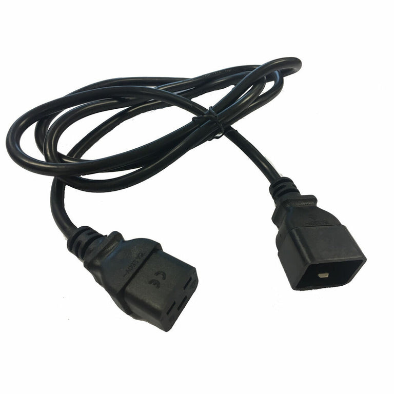 Cable Alimentación C20/C19 Salicru 663BA000002          Negro Macho Hembra