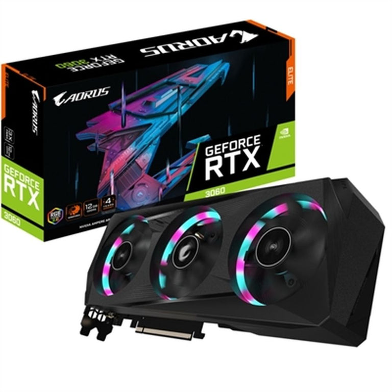 Tarjeta Gráfica Gigabyte RTX 3060 ELITE