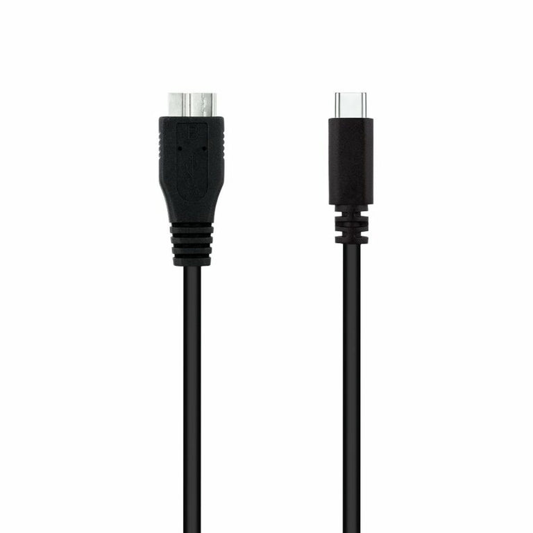 USB-zu-Micro-USB-Kabel NANOCABLE 10.01.1201-BK