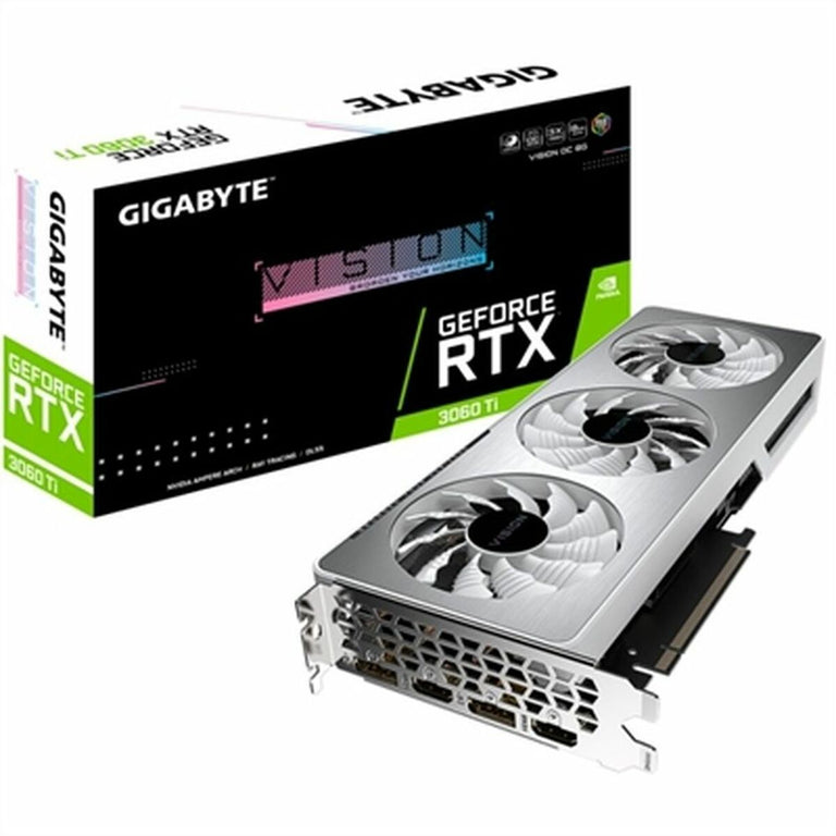 Tarjeta Gráfica Gigabyte RTX 3060 TI VISION OC LHR 8 GB GDDR6 8K Ultra HD