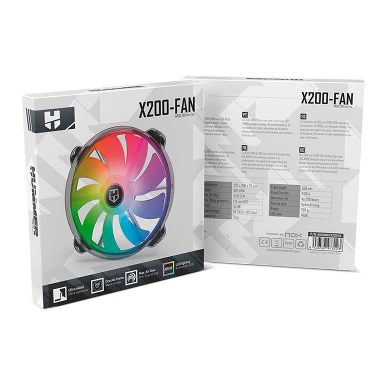 Ventilador de Caja NOX NXHUMMERX200FAN