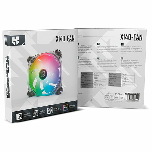 Ventilador de Caja NOX NXHUMMERX140FAN