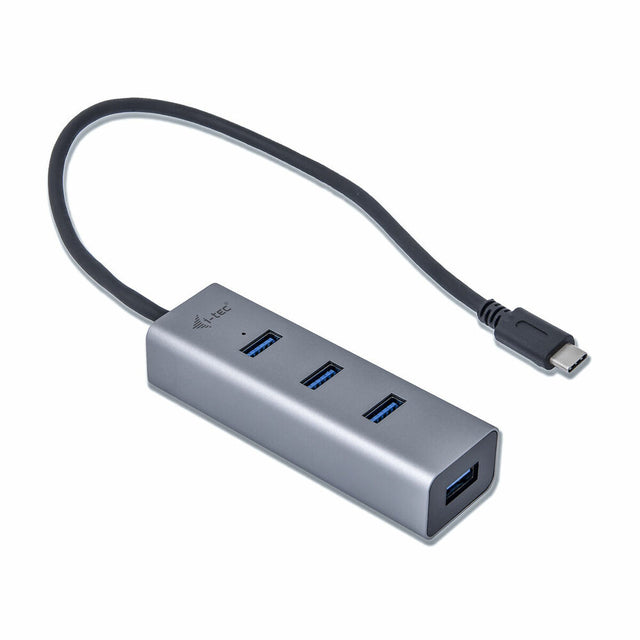 USB-Hub i-Tec C31HUBMETAL403 USB x 4 Grau