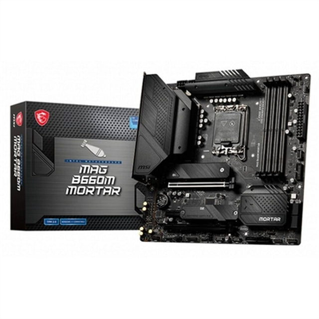 MSI MAG B660M MÖRTEL DDR4 mATX LGA1700 Motherboard