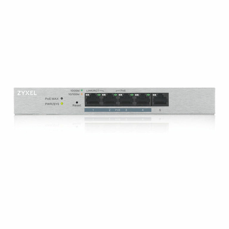 ZyXEL GS1200-5HPV2-EU0101F RJ-45 PoE-Switch Grau