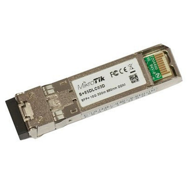 Módulo Fibra SFP+ MultiModo Mikrotik S+85DLC03D 300 m 10000 Mbit/s