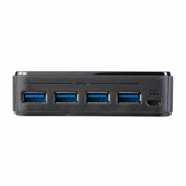 Hub USB Startech HBS304A24A           Negro 5 Gbit/s