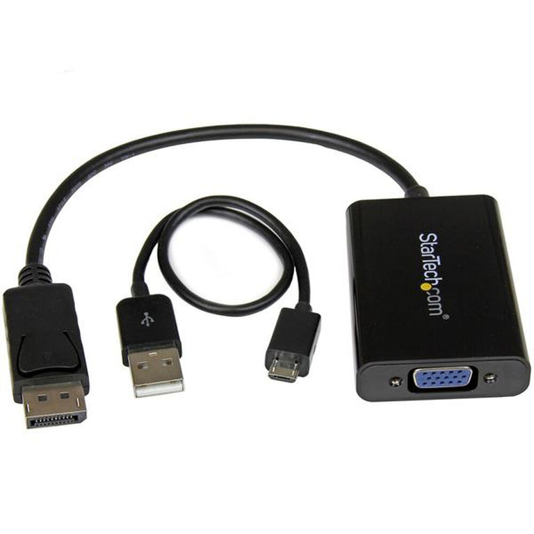 Adaptador DisplayPort a SVGA Startech DP2VGAA              Negro