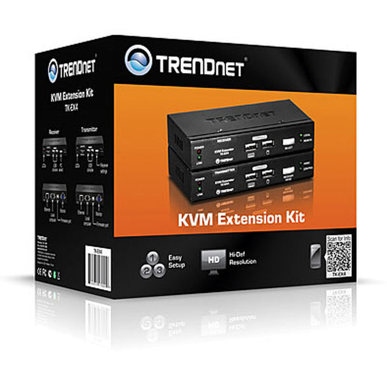 Trendnet TK-EX4 KVM-Switch