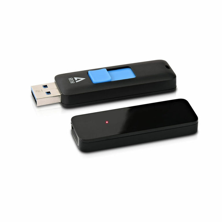 Pendrive V7 Flash Drive USB 3.0 Azul Azul/Negro 8 GB