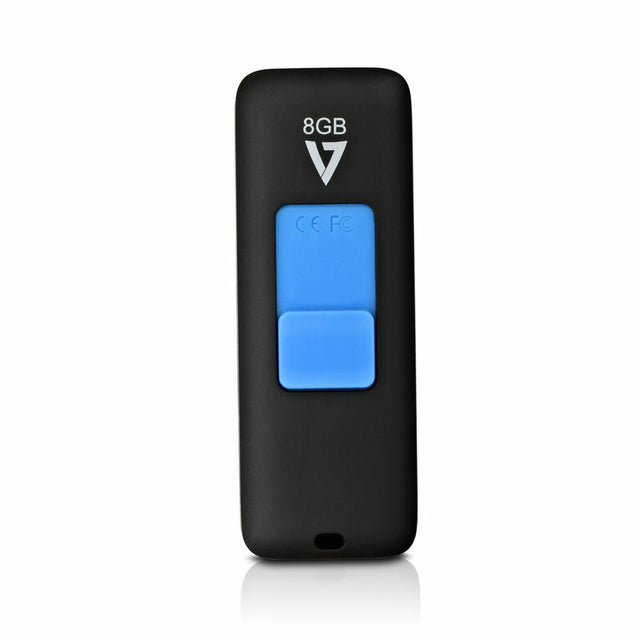 Pendrive V7 Flash-Laufwerk USB 3.0 Blau Blau/Schwarz 8 GB