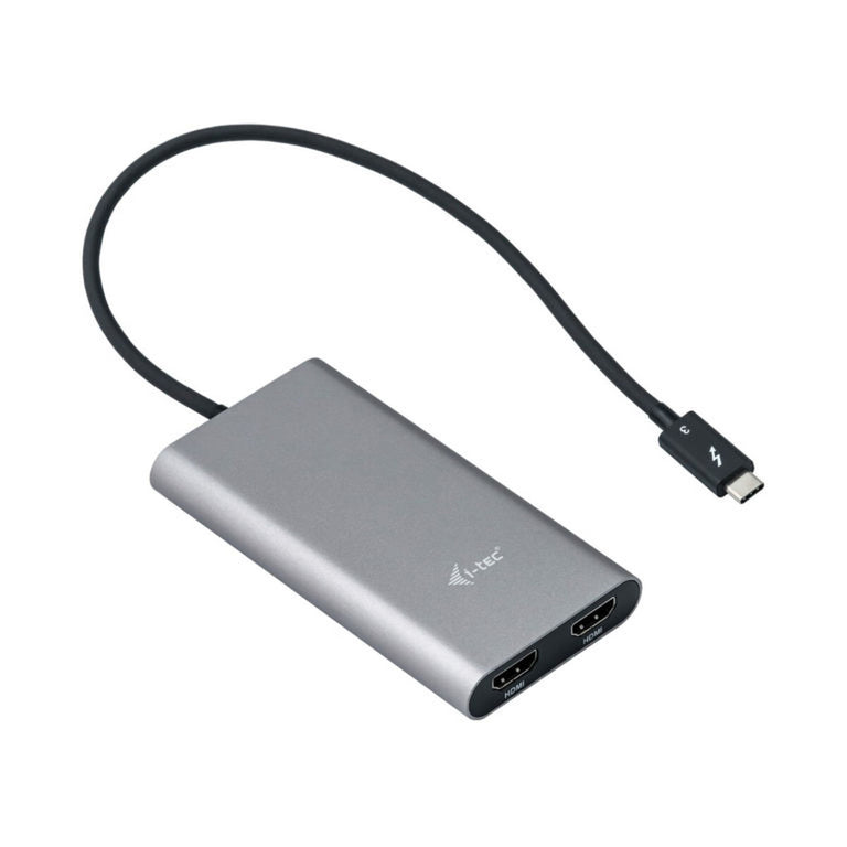 Adaptador HDMI i-Tec TB3DUAL4KHDMI        Thunderbolt 3