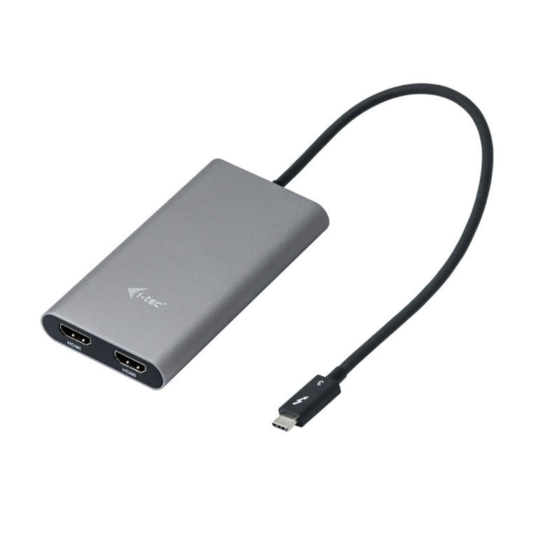 Adaptador HDMI i-Tec TB3DUAL4KHDMI        Thunderbolt 3