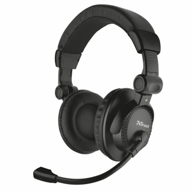 Auriculares con Micrófono Trust 21658                Negro