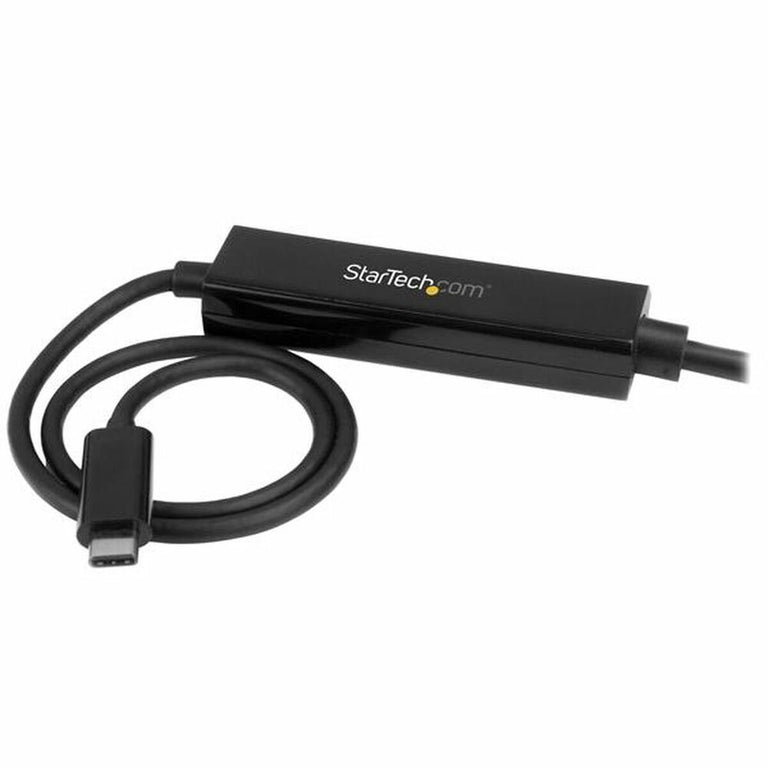 Cable USB C a DVI-D Startech CDP2DVIMM1MB         Negro 1 m