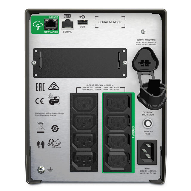 Interaktive USV APC SMT1500IC