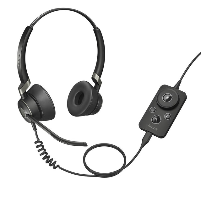 Jabra Headset mit Mikrofon 5099-610-189 Schwarz