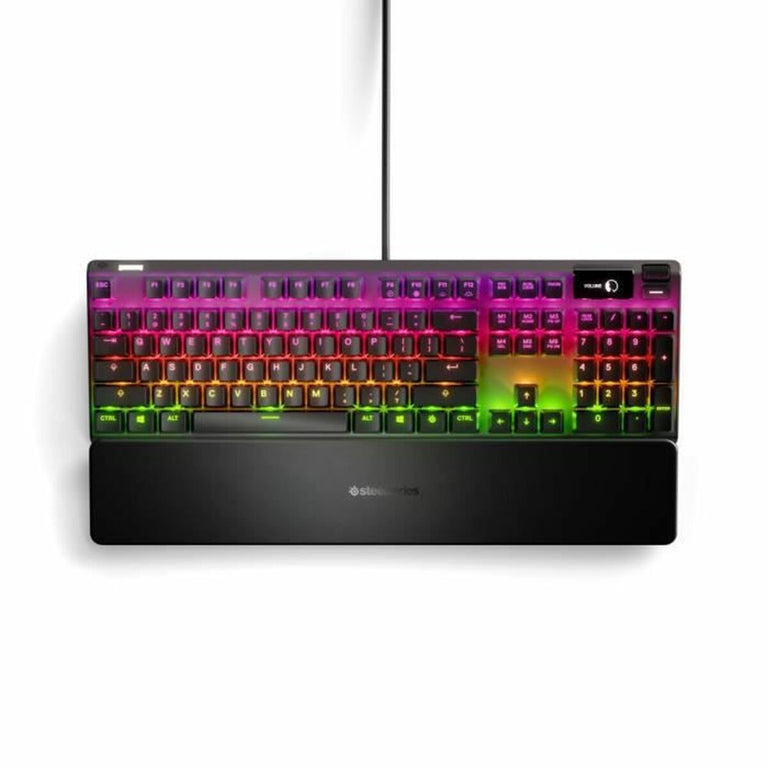 Teclado Gaming SteelSeries Apex 7 Negro Francés AZERTY