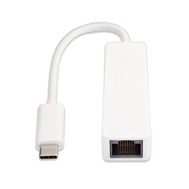 USB-C-auf-Netzwerk-RJ45-Adapter V7 V7UCRJ45-WHT-1E