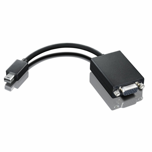 Lenovo 0A36536 Mini DisplayPort auf VGA Adapter Schwarz