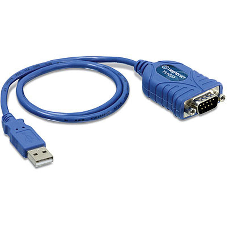 Trendnet TU-S9 USB-zu-RS232-Adapter Blau