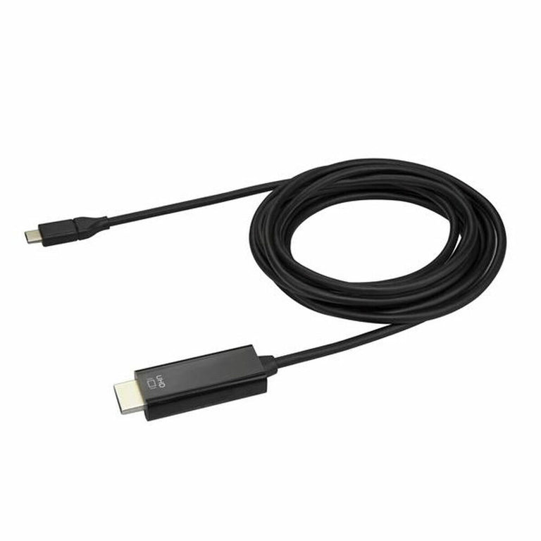 Adaptador USB C a HDMI Startech CDP2HD3MBNL          Negro 3 m