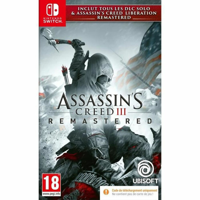 Videospiel für Switch Ubisoft Assassin's Creed 3 + Downloadcode für Assassin's Creed Liberation Remaster