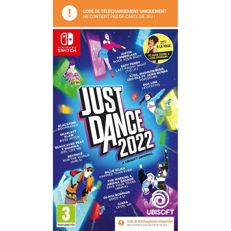 Videojuego para Switch Ubisoft Just Dance 2022 Código de descarga