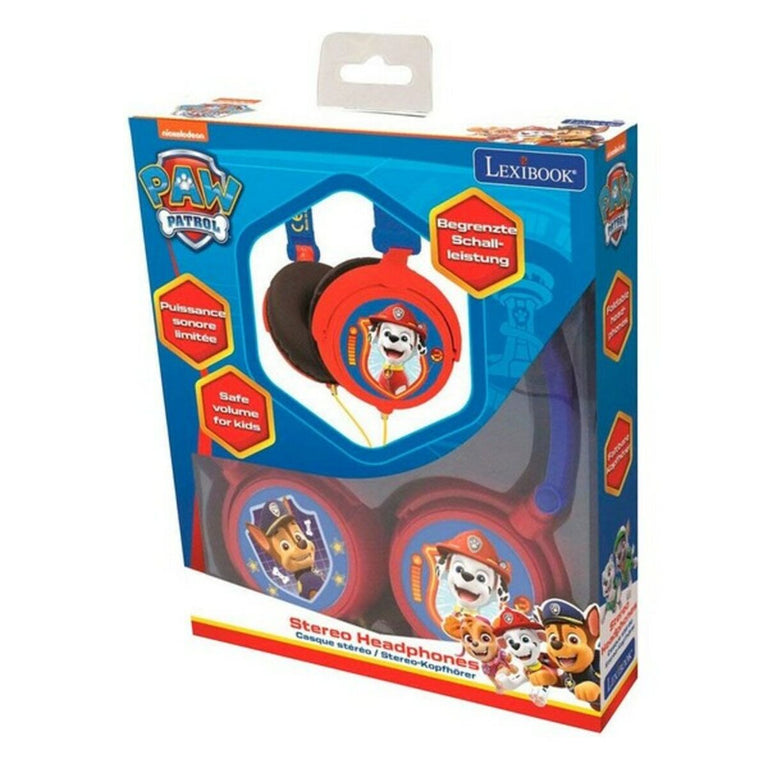 Auriculares de Diadema Plegables Paw Patrol Lexibook