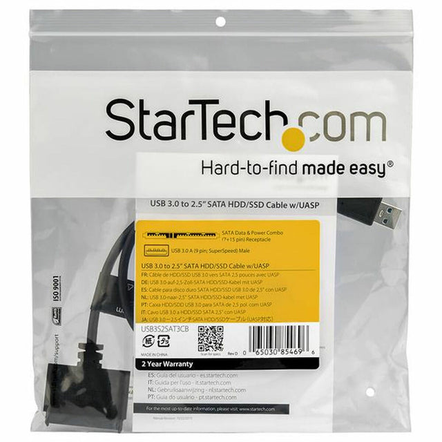 USB-zu-SATA-Adapter für Startech USB3S2SAT3CB HDD/SSD 2,5-Zoll-Festplatte