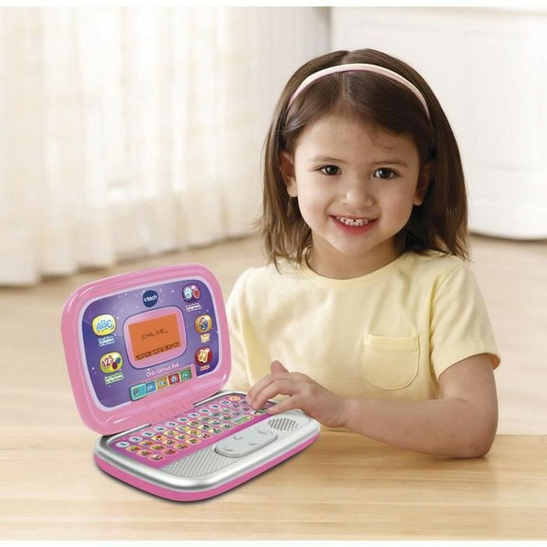 Ordenador portátil Vtech Ordi Genius Kid Rosa Juguete educativo Interactivo (FR)