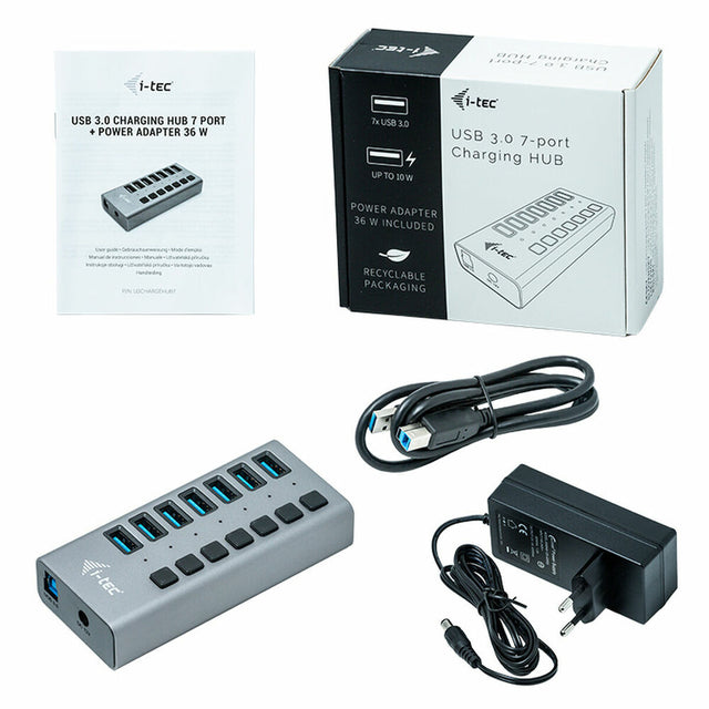 USB-Hub i-Tec U3CHARGEHUB7