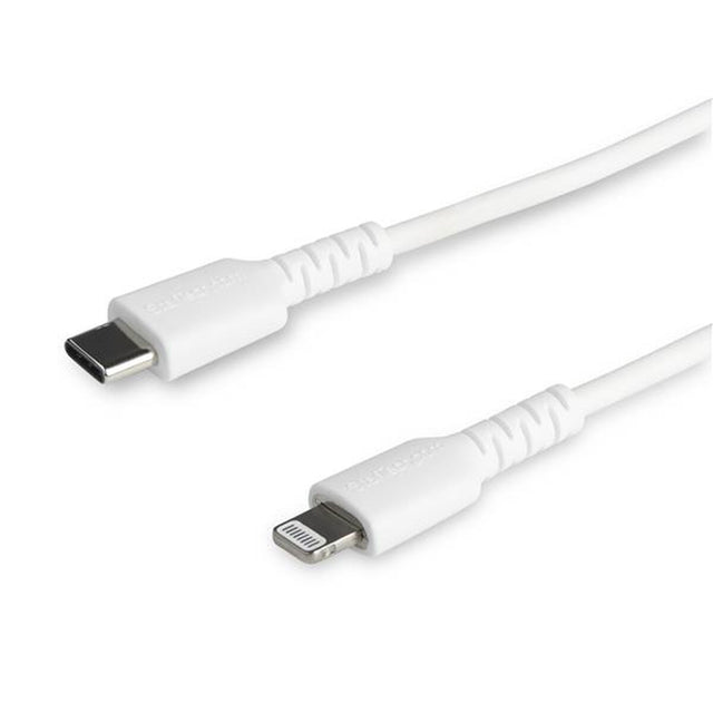 Cable USB a Lightning Startech RUSBCLTMM1MW         Blanco