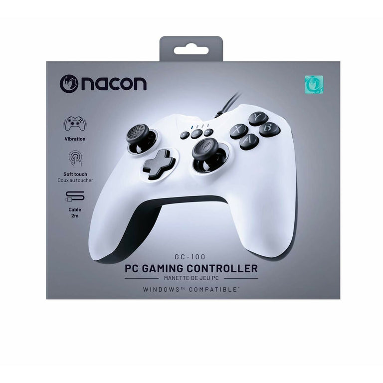 Mando de consola de videojuegos Nacon PCGC-100WHITE