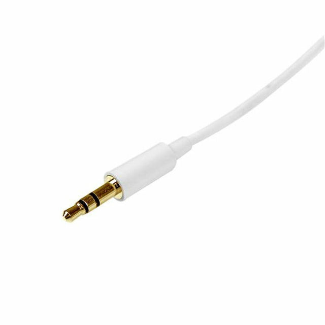 Cable Audio Jack (3,5 mm) Startech MU2MMMSWH            (2 m) Blanco