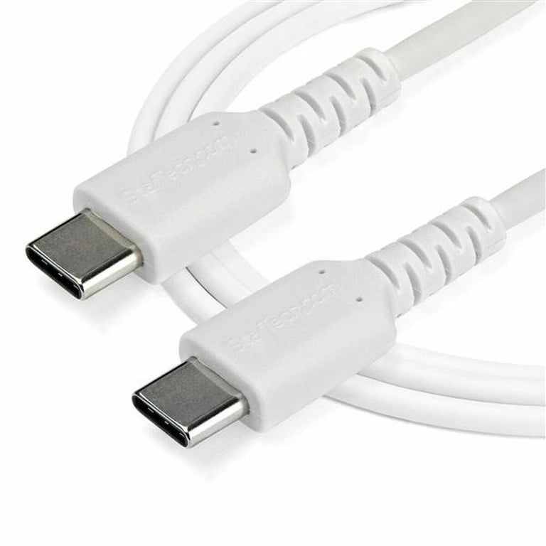 Cable USB C Startech RUSB2CC2MW           Blanco