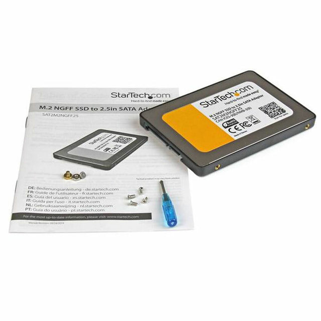 Adaptador SATA Startech SAT2M2NGFF25 SSD M.2 SATA III 2.5"