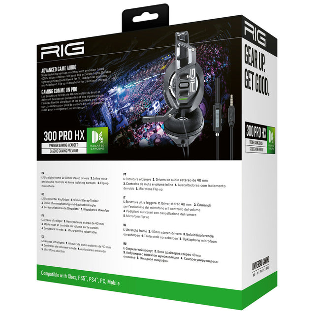 Nacon RIG 300 PRO HX Gaming-Headset mit Mikrofon