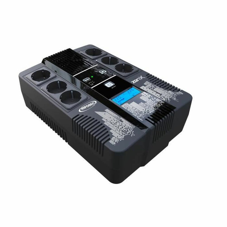 SAI Interactivo INFOSEC ZEN-X-800 Negro 800 W