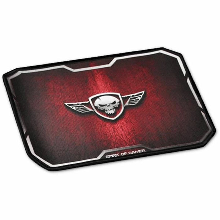 Rutschfestes Mousepad mit geflügeltem Totenkopf von Spirit of Gamer