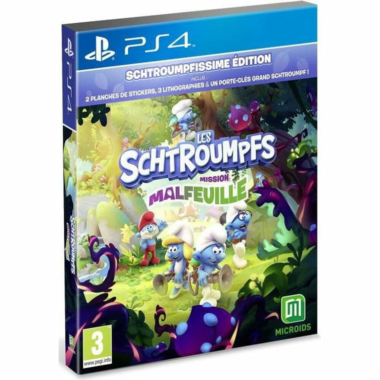 Videospiel PlayStation 4 Microids Schtroumpfs: Malfeville