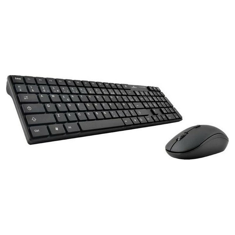 Teclado y Ratón Bluestork BLU3760162063431 Negro Francés AZERTY