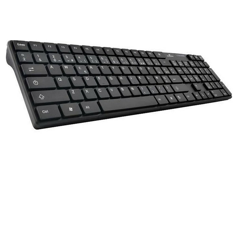 Teclado y Ratón Bluestork BLU3760162063431 Negro Francés AZERTY