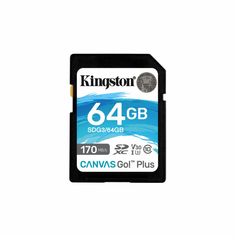 Tarjeta de Memoria SD Kingston SDG3/64GB            64GB