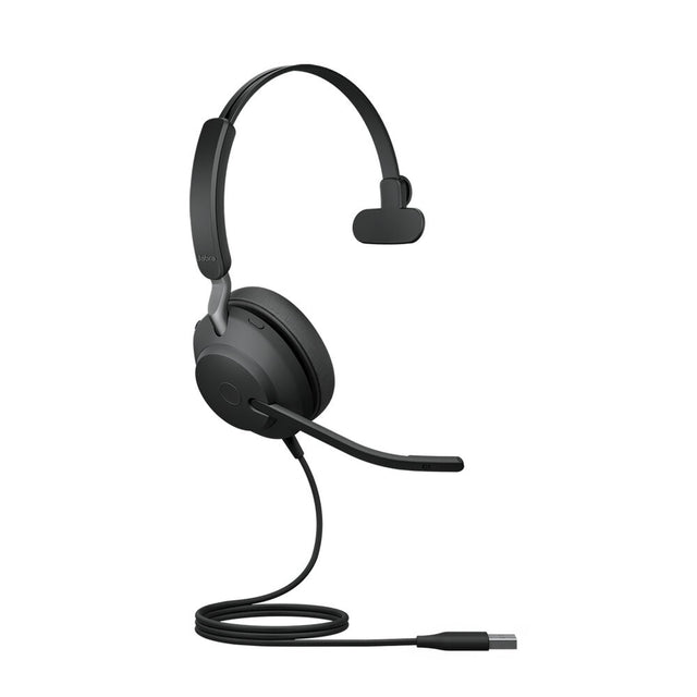 Auriculares con Micrófono Jabra EVOLVE2 Negro